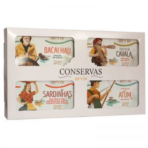 Conjunto Nº06 Conservas Deli Taste Nevis 4x120g