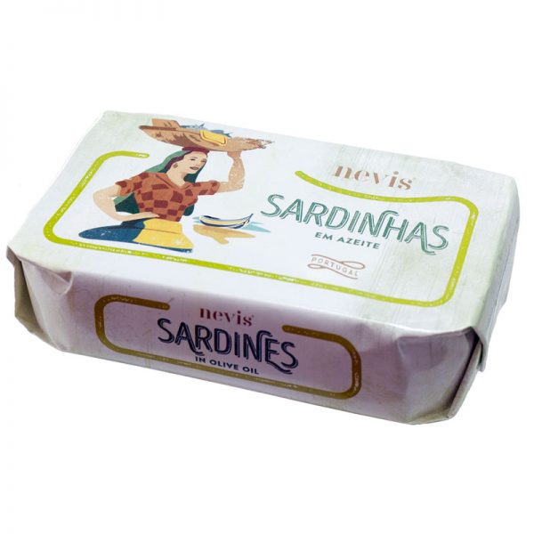 Sardinhas em Azeite Nevis 120g