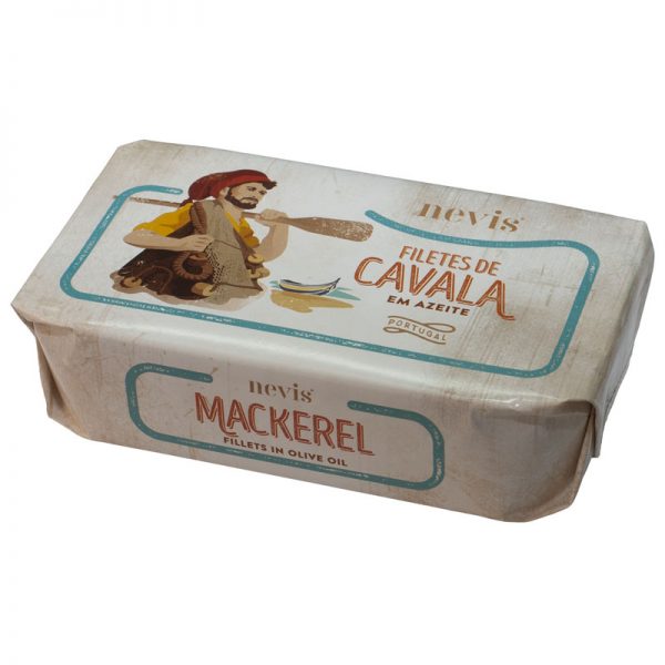 Filetes Cavala em Azeite Nevis 120g