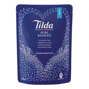 Tilda Steamed Basmati Rice 250g