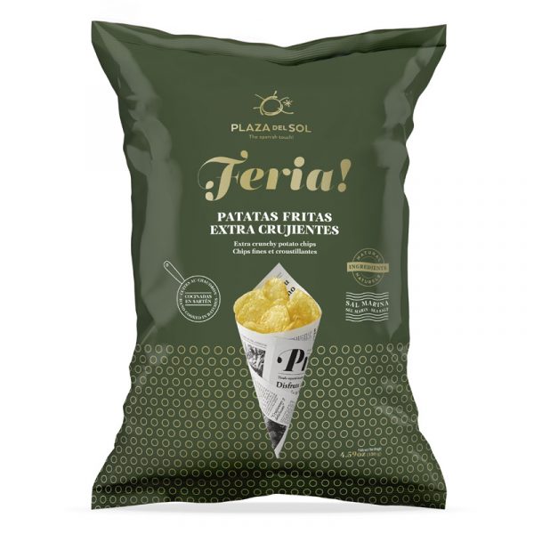 Plaza del Sol Potato Chips Feria (extra crunchy) 130g