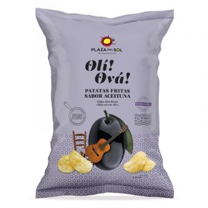 Plaza del Sol Potato Chips Oli Ová (Olive flavor) 115g