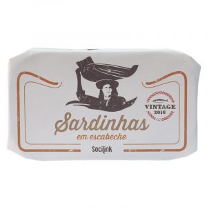 bySocilink Vintage 2016 Sardines in Vinegar Sauce 125g