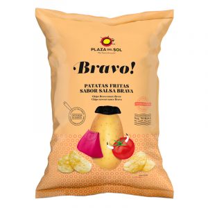 Plaza del Sol Bravo Potato Chips 115g