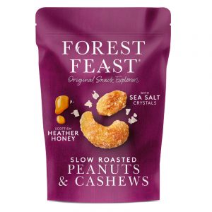 Amendoins e Cajus com Mel e Sal Marinho Forest Feast 120g