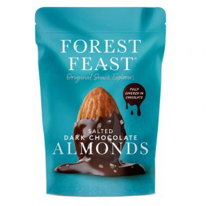 Amêndoas com Chocolate Preto e Sal Forest Feast 120g