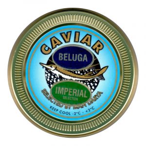 Caviar Imperial Beluga Huso Huso Iran Darya 50g
