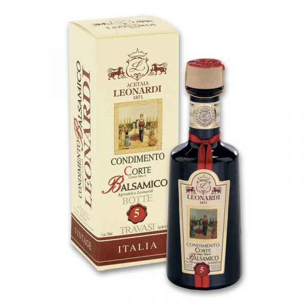 Condimento Balsâmico Corte 5 anos Leonardi 250ml