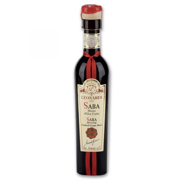 Condimento de Mosto de Uva Saba Limão Leonardi 250ml