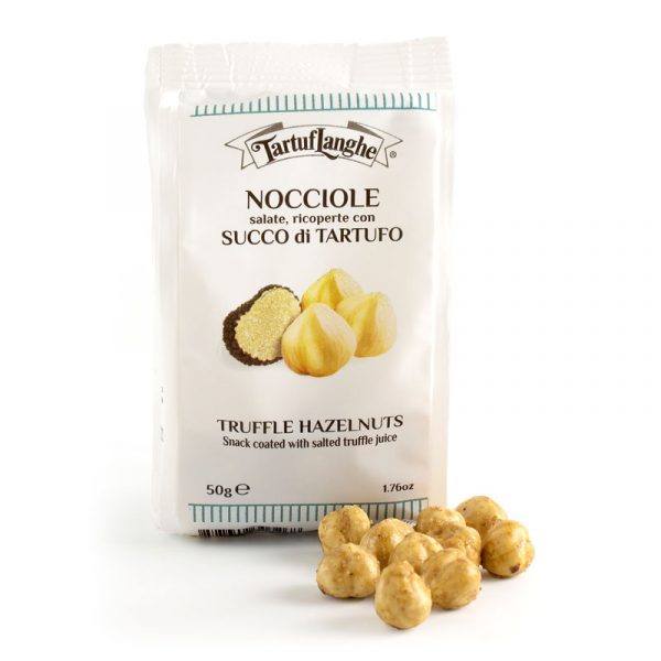 Tartuflanghe Hazelnuts with Truffle Juice Topping 50g