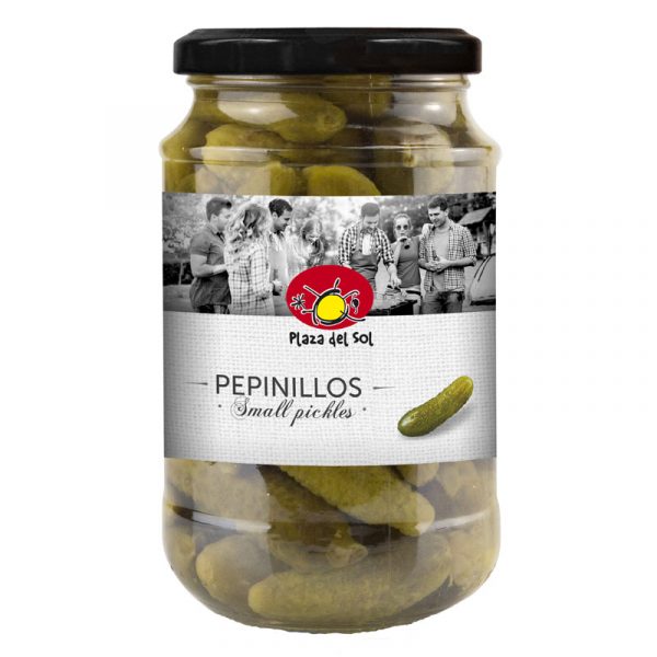 Plaza del Sol Small Gherkins in Vinegar 350g