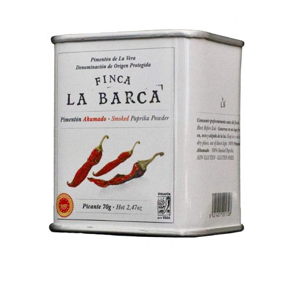 Pimentão de La Vera Picante Fumado DOP Finca La Barca 70g