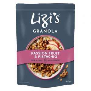 Lizis Passionfruit Pistachio Granola 400g