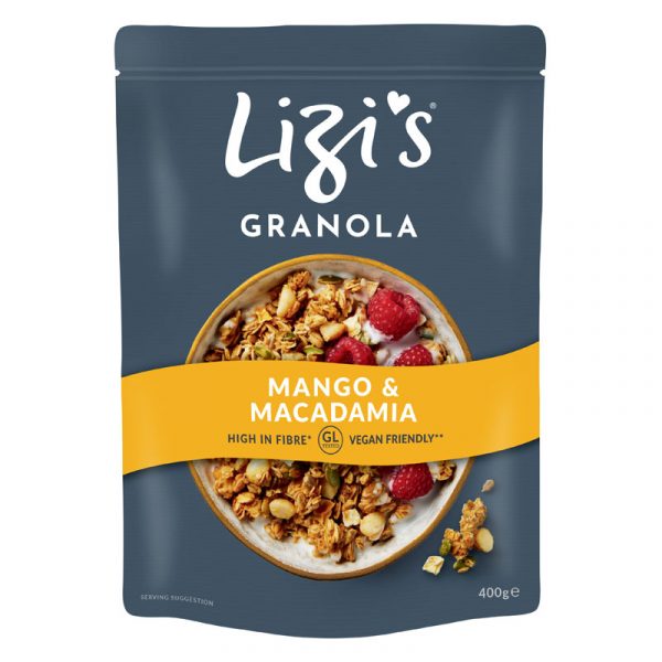 Granola de Manga e Macadâmia Lizis 400g