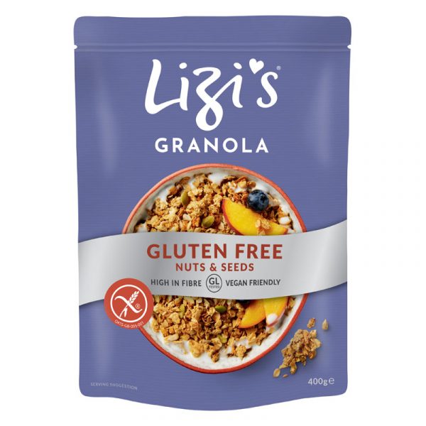 Granola sem Glúten Nozes e Sementes Lizis 400g