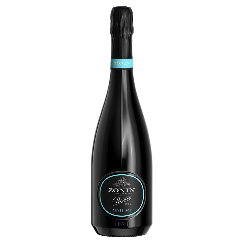 Zonin Prosecco DOC Cuvèe 1821 Sparkling Wine 750ml