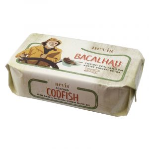 Bacalhau Cozido com Alho em Azeite Virgem Extra Nevis 120g