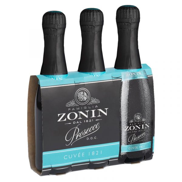 Prosecco Cuvée 1821 Pack Mini DOC Zonin 200ml