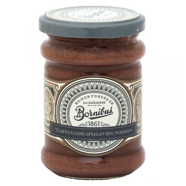 Tapenade de Azeitonas Pretas Bornibus 250g