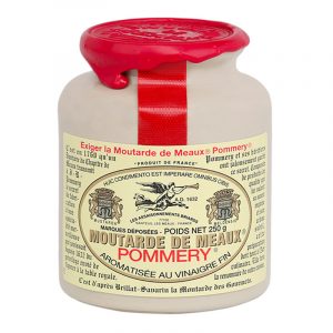 Pommery Meaux Mustard with Cork Cap and Wax Seal 250g