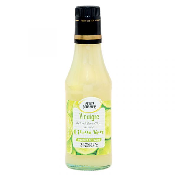 Vinagre de Vinho Branco com Sumo de Lima Petit Gourmets 250ml