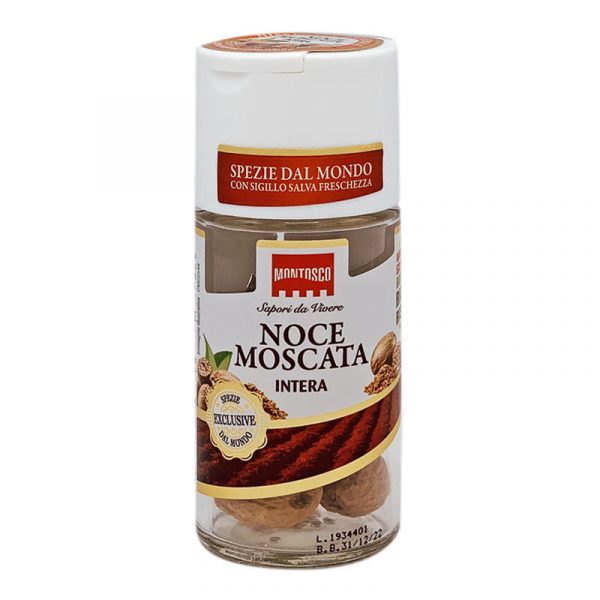 Montosco Whole Nutmeg with Grater  Dispenser 15g