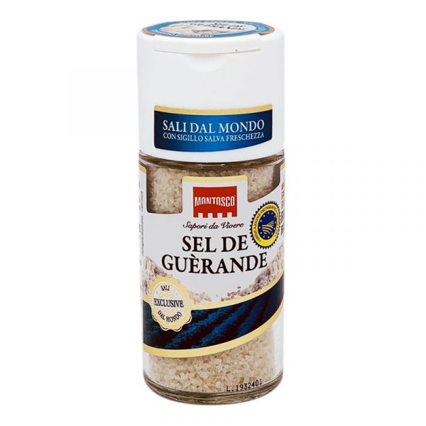 Dispensador de Sal Cinzento de Guérande Montosco 69g