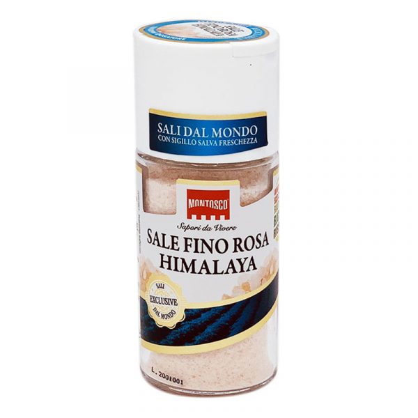 Dispensador de Sal Rosa dos Himalaias Fino Montosco 93g