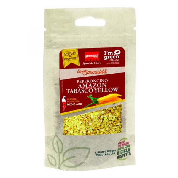Saqueta de Tabasco Amazon Amarelo Montosco 20g