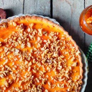 Cottage Cheese Pie with Pumpkin Jam | Socilink