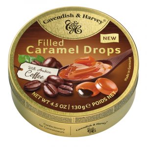 Rebuçados de Caramelo Recheados com Café Cavendish & Harvey 130g