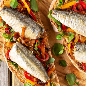 Canned Sardines Torricado with Pepper and Watercress | Socilink