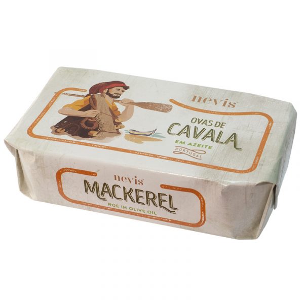 Ovas de Cavala em Azeite Nevis 120g