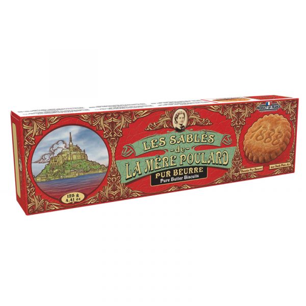 Biscoitos Sablés de Manteiga La Mère Poulard 125g