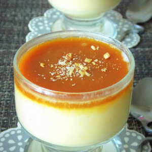 Panna Cotta with Salted Butter Caramel Cream | Socilink