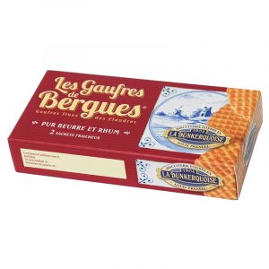 Waffles de Manteiga e Rum La Dunkerquoise 80g