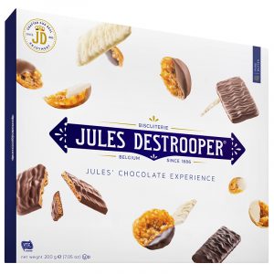 Conjunto Chocolate Experience em Caixa Jules Destrooper 200g