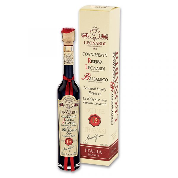 Condimento Balsâmico Family Reserve 15anos Leonardi 100ml