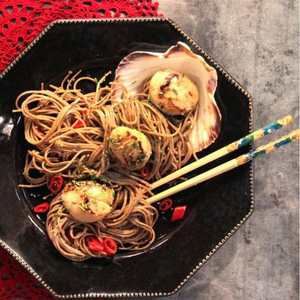 Soba Noodles with Scallops | Socilink