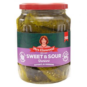 Mrs Elswood Sweet Sour Cucumbers 670g