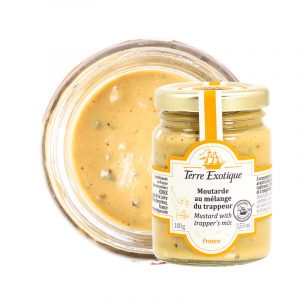 Mostarda de Dijon com Mistura "Trappeur" Terre Exotique 100g