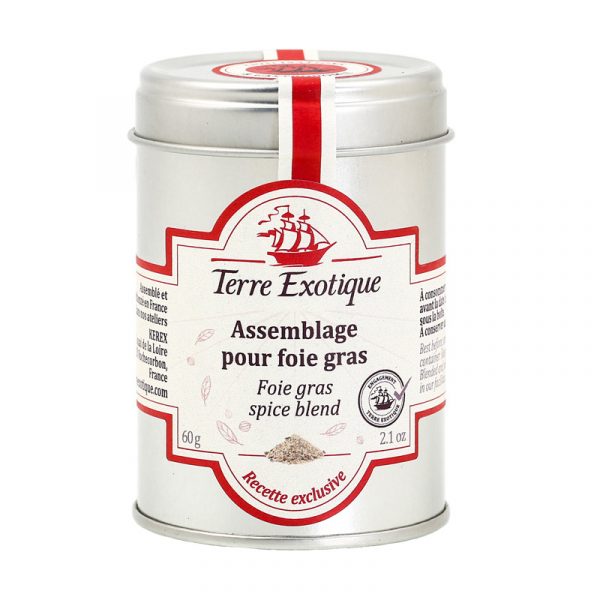 the second most important issue is its seasoning! With this Terre Exotique Spice Mix for Foie Gras seasoning will no longer be a problem! it contains Brown cane sugar