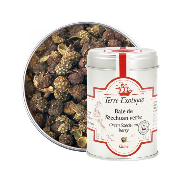 Bagas de Sichuan Verdes Terre Exotique 30g