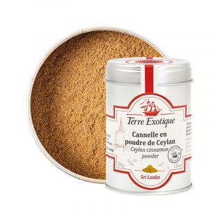 Terre Exotique Ground Ceylon Cinnamon 50g