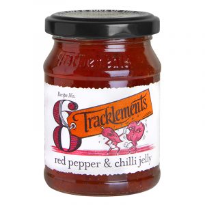 Geleia de Pimento Vermelho e Chilli Tracklements 220g
