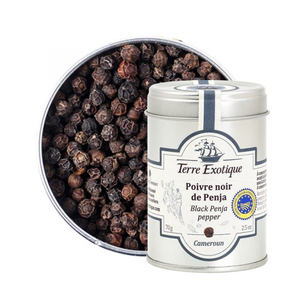 Terre Exotique Black Penja Pepper 70g