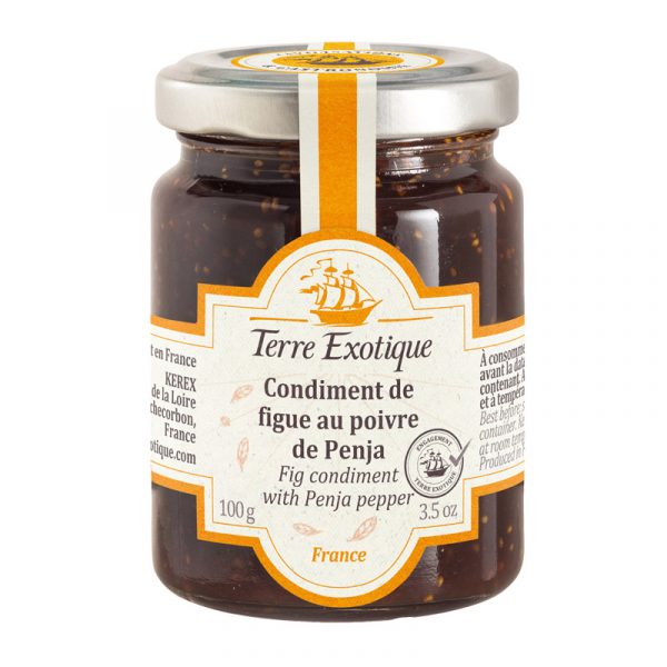 the fig and white pepper together make a wondrous harmony of flavours!
