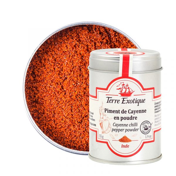 Pimenta de Caiena em Pó Terre Exotique 55g