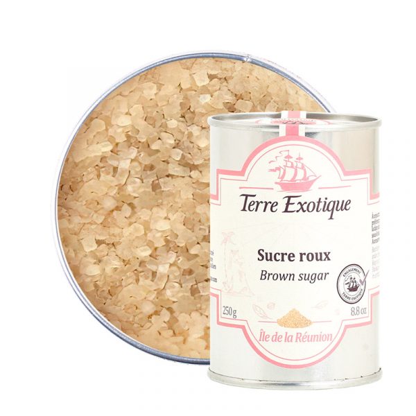Açúcar de Cana Amarelo da Ilha de Reunião Terre Exotique 250g