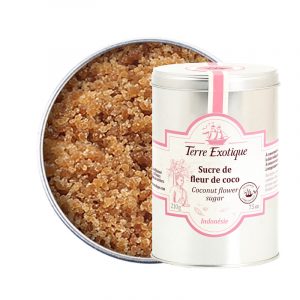Açúcar de Flor de Coco da Indonésia Terre Exotique 210g